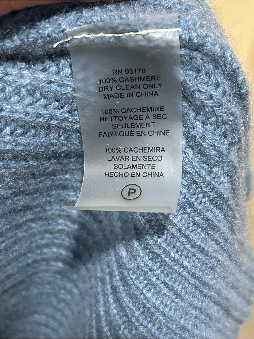Elie Tahari 100% Cashmere Knit Collared Sweater Long Sleeve , Medium - Picture 9 of 9